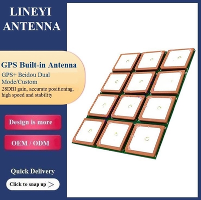 ISO9001 GPS Glonassのアンテナ、GPS陶磁器パッチのアンテナ