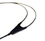 ヘッドホーンのヘッドホーン システムのためのQDハウジングが付いているヘッドホーン ケーブル部品4PINのコネクター